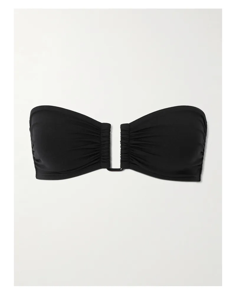 Eres Les Permanents Show Bandeau-bikini-oberteil - Schwarz Schwarz
