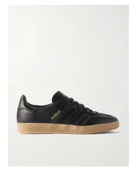 adidas Gazelle Indoor Sneakers aus Leder Schwarz