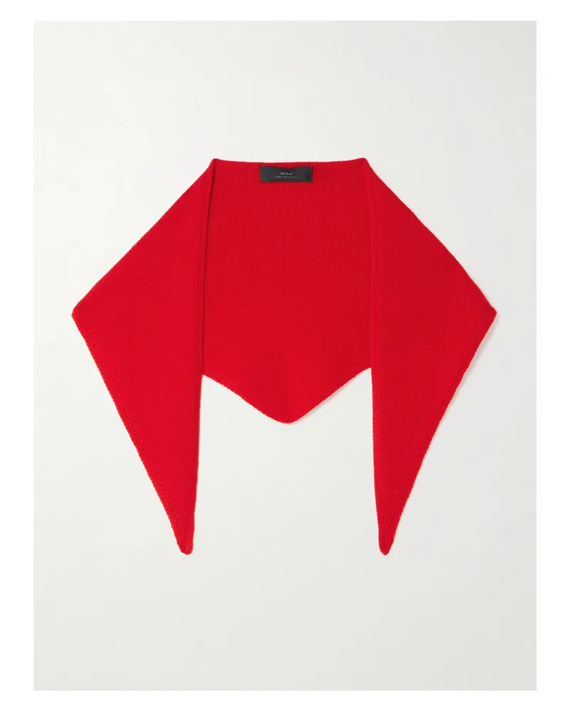 arch4 Ezra Cashmere Bandana - Red Red