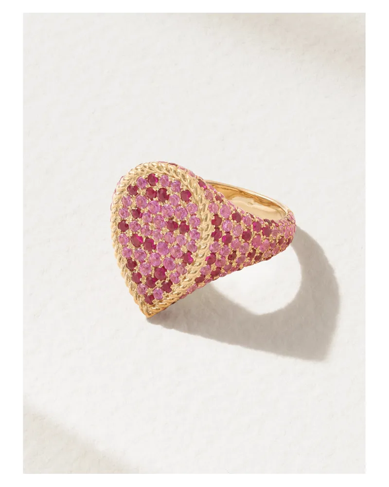 Yvonne Léon Ring aus 18 Karat Gold Pink