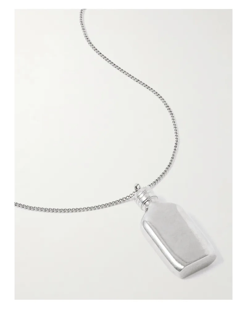 Calvin Klein Silver-tone Necklace Silver