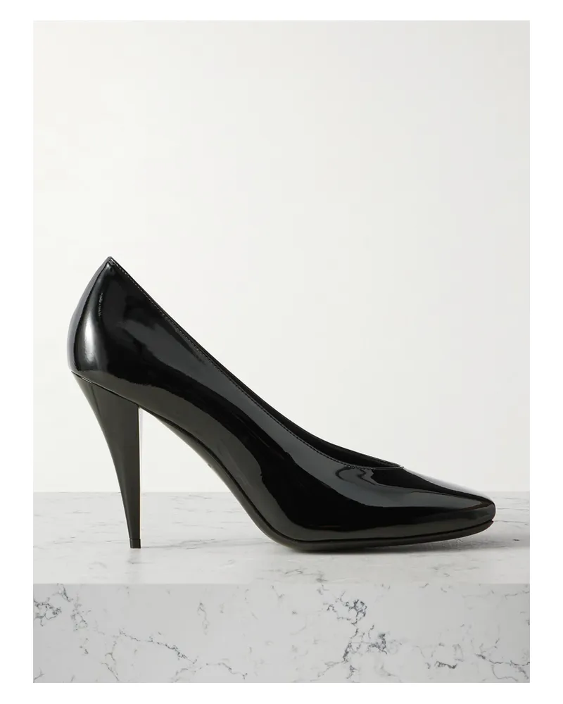 Givenchy Pumps Aus Lackleder - Schwarz Schwarz