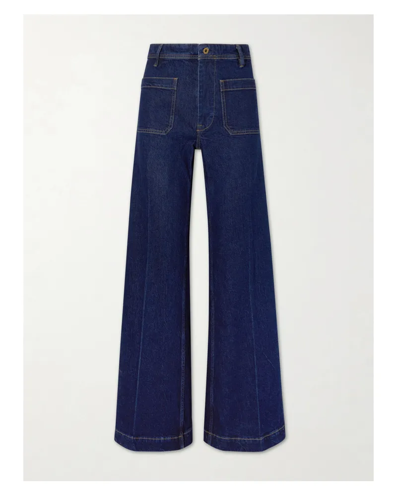 Ralph Lauren Jeans Mit Weitem Bein - Blau Blau