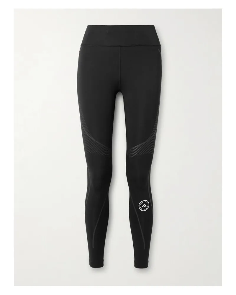 adidas Truepace Cold.rdy Leggings Aus Recyceltem Stretch-material - Schwarz Schwarz