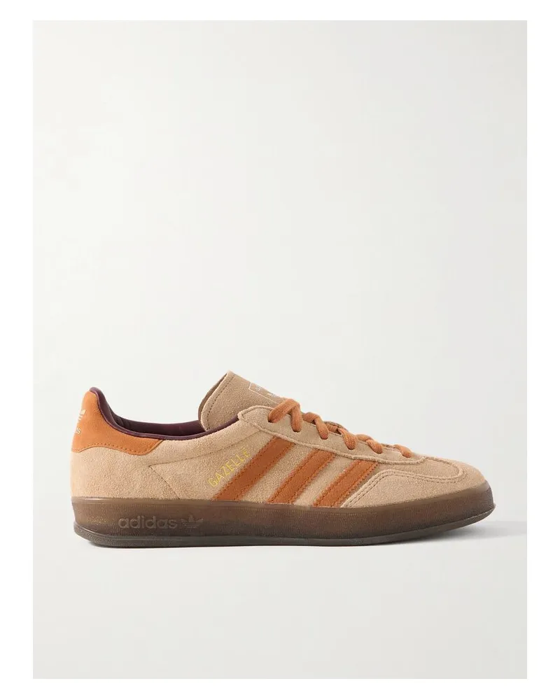 adidas Gazelle Indoor Sneakers Aus Veloursleder - Neutral Neutral