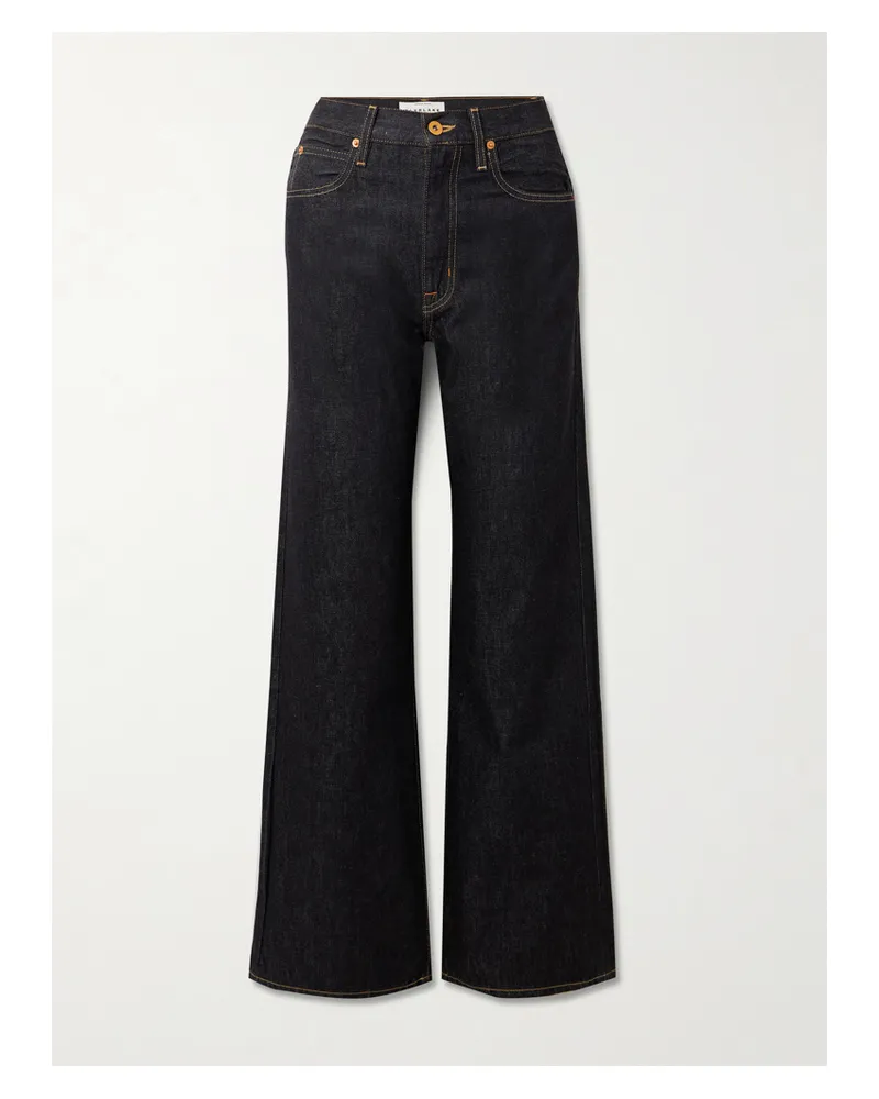 SLVRLAKE Grace Hoch Sitzende Jeans Mit Weitem Bein - Blau Blau