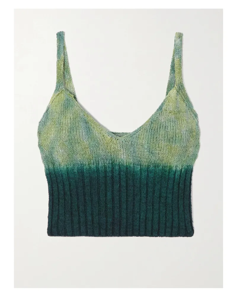 Altuzarra Bustier Aus Seide - Grün Grün