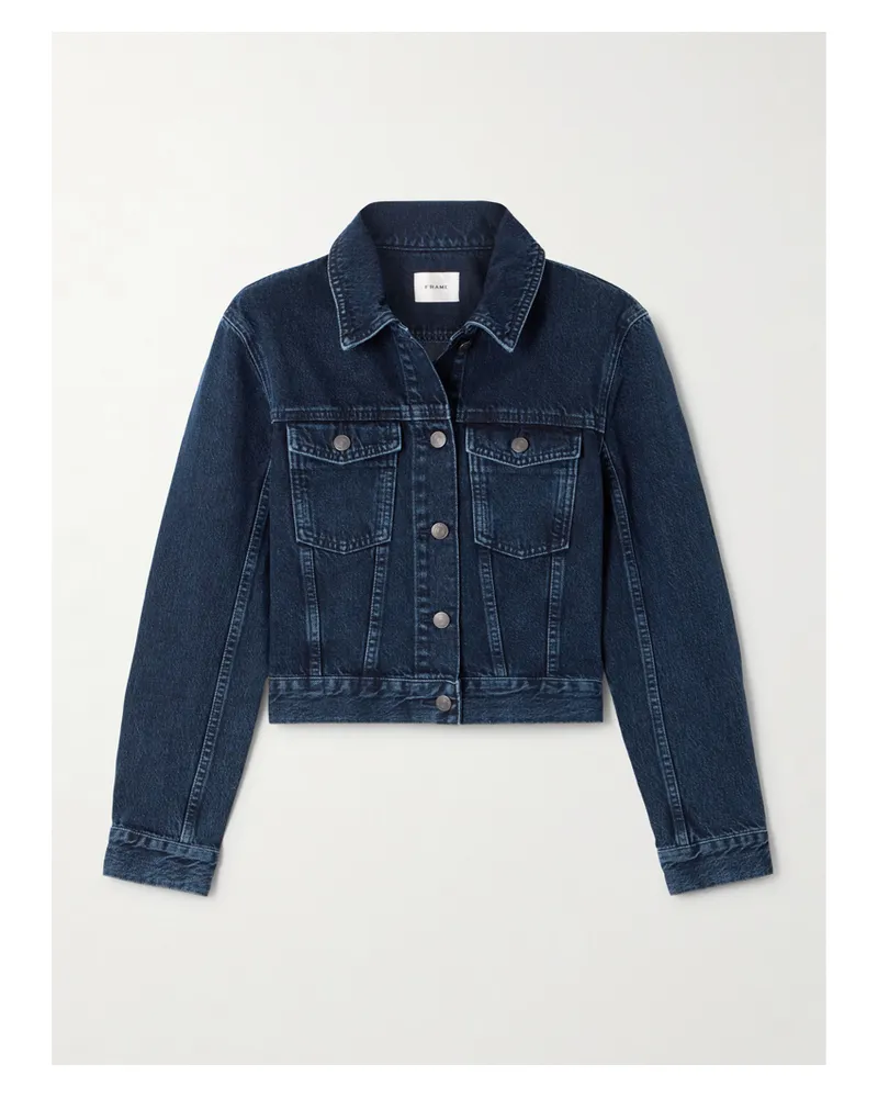 Frame Denim Sharp Jeansjacke - Blau Blau