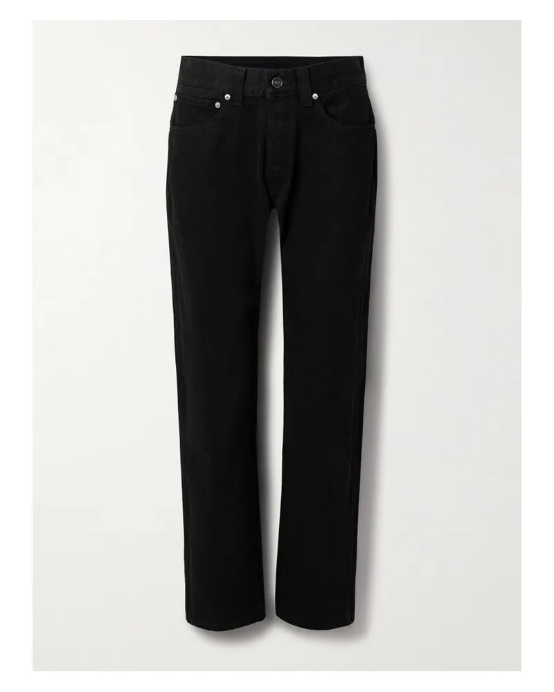 KHAITE Callum Halbhohe Jeans Mit Geradem Bein - Blau Blau