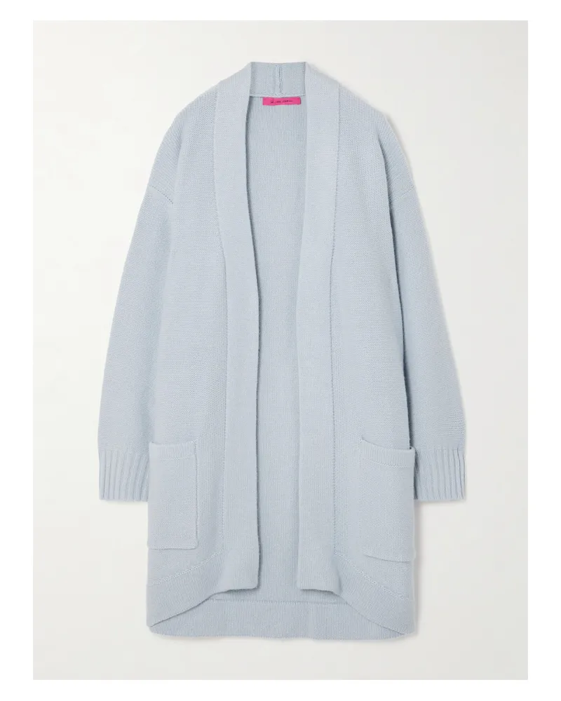 The Elder Statesman Oversized-cardigan Aus Kaschmir - Blau Blau