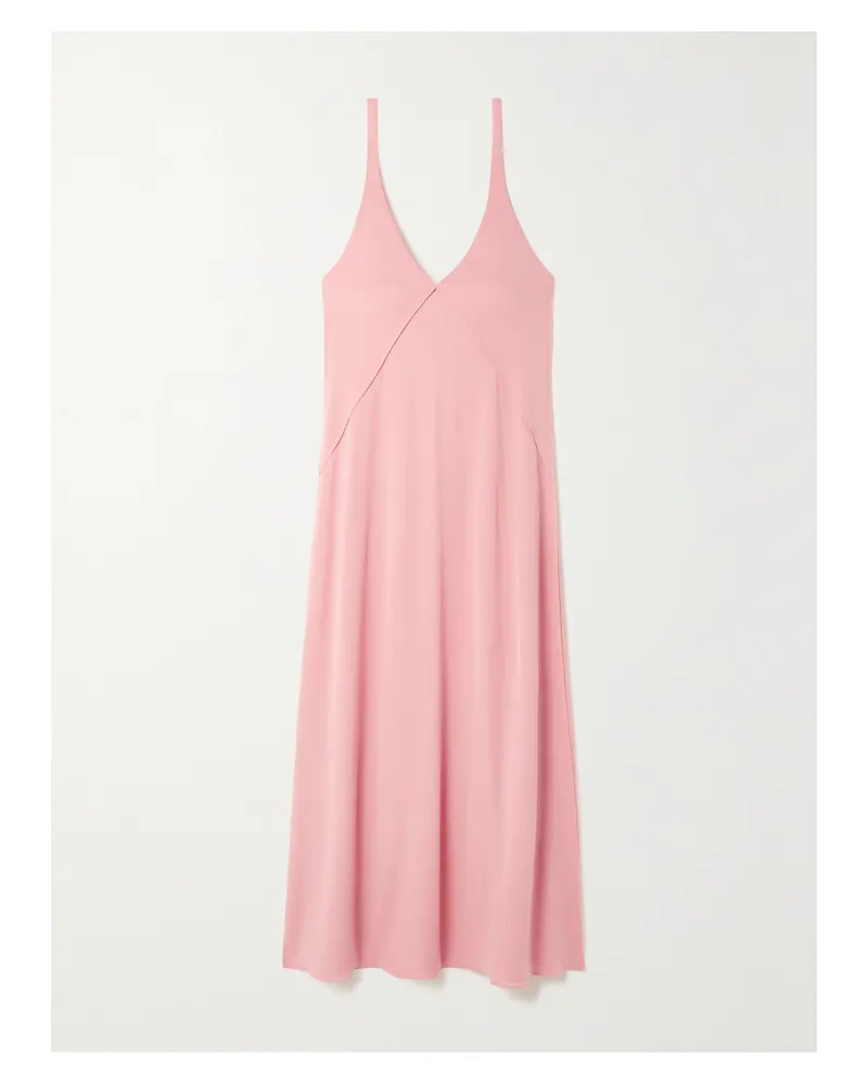 KHAITE Francine Maxikleid Aus Stretch-jersey - Pink Pink
