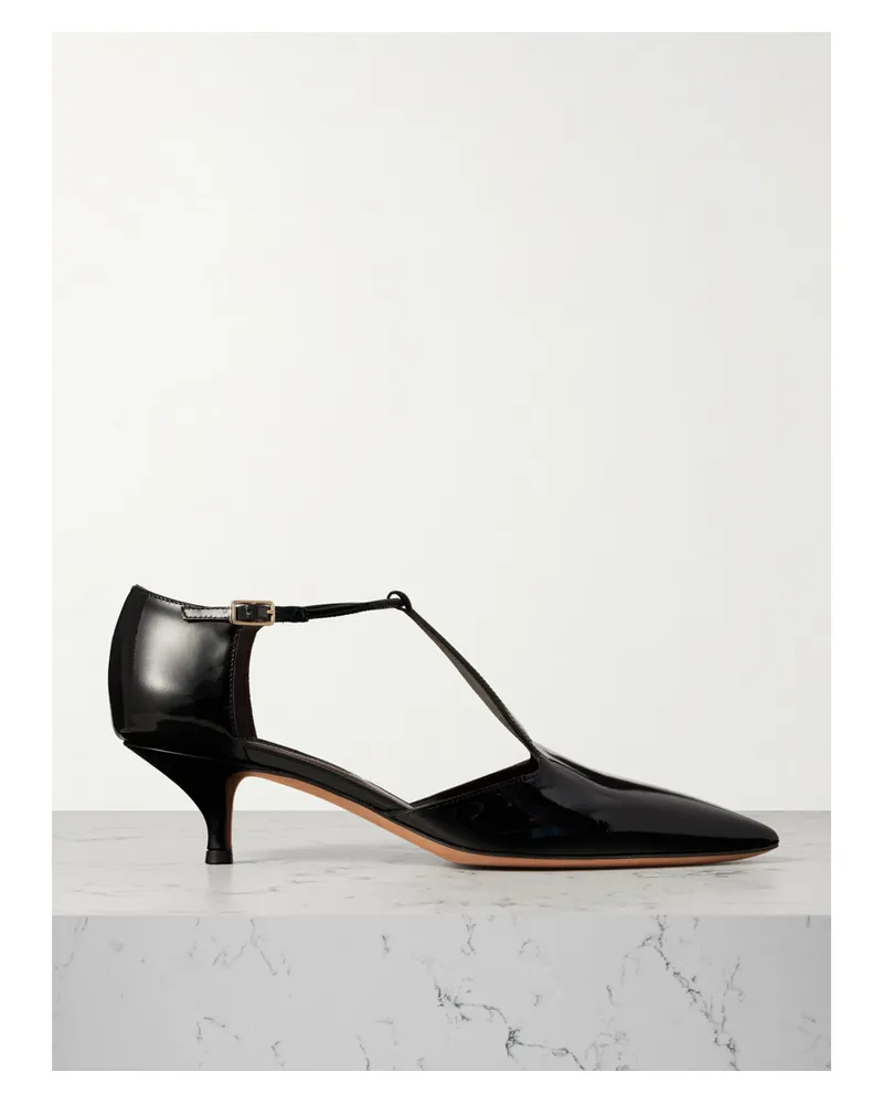 Emme Parsons Leandra Mary-jane-pumps Aus Lackleder - Schwarz Schwarz