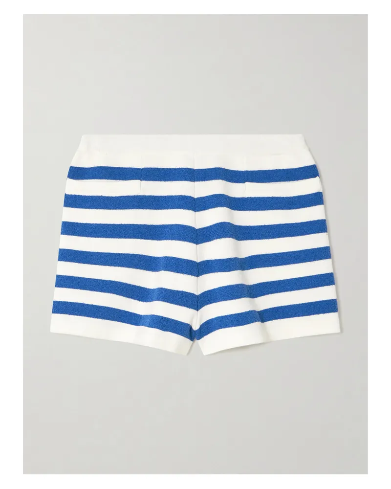 Posse Ari Shorts Aus Gestreiftem Strick - Mehrfarbig Mehrfarbig