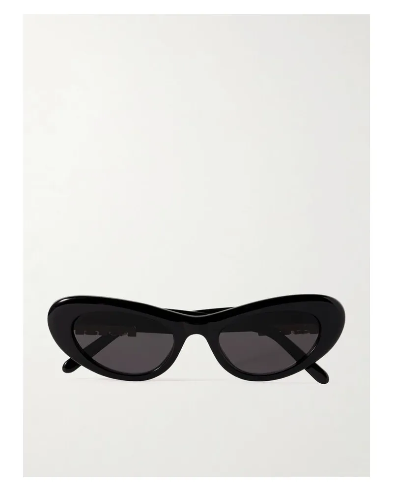 Loewe Sonnenbrille Mit Cat-eye-rahmen Aus Azetat - Schwarz Schwarz