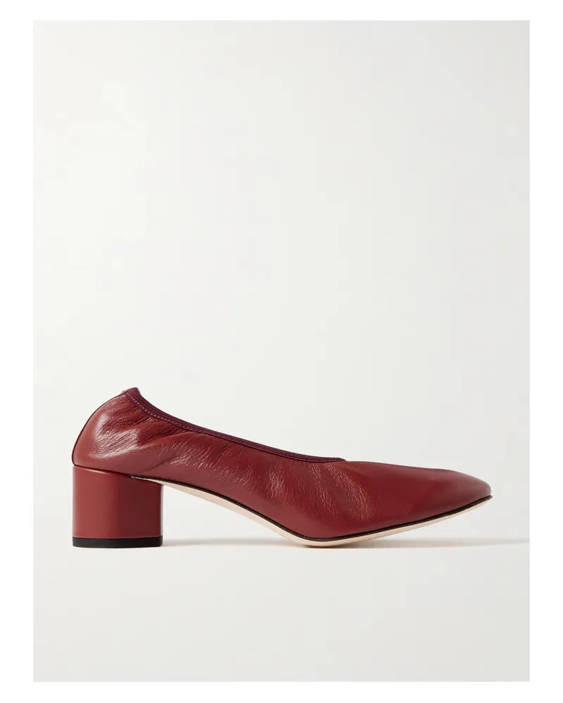 aeyde Gemma Pumps aus Leder Rot