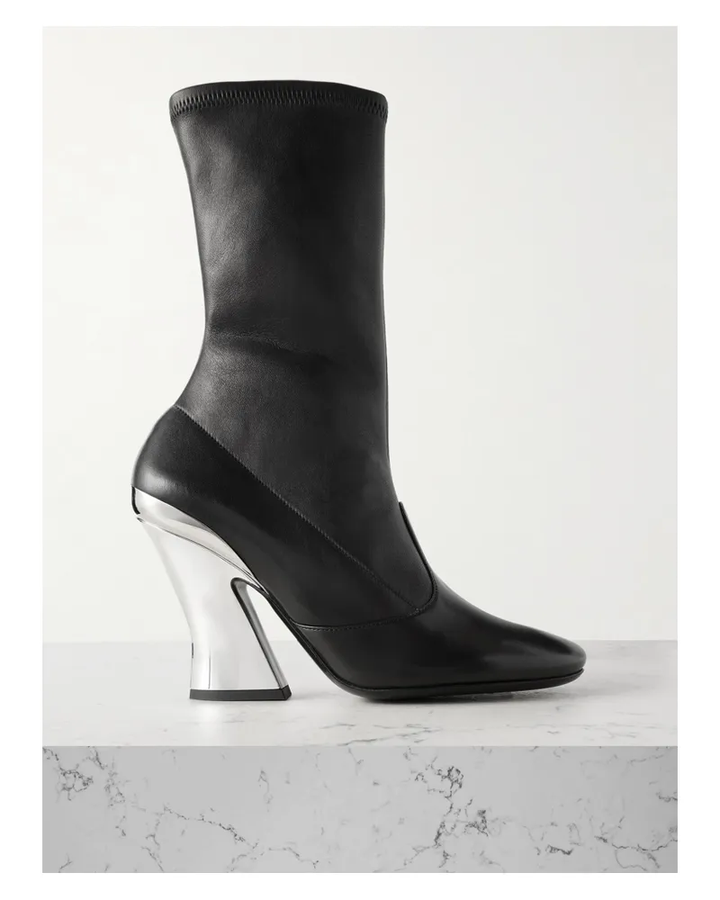 Givenchy Stiefel Aus Stretch-leder - Schwarz Schwarz