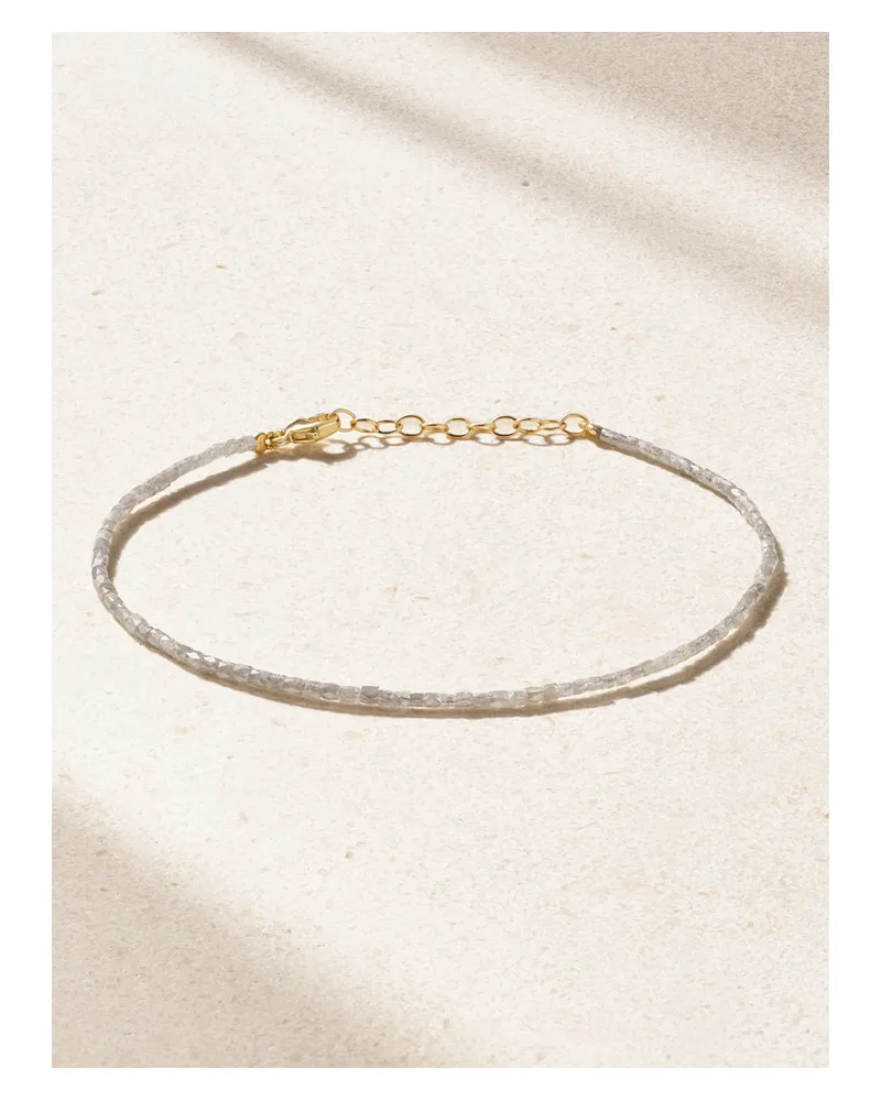 JIA JIA Cubist Armband Mit Diamanten Und Details Aus 14 Karat Gold - Grau Grau