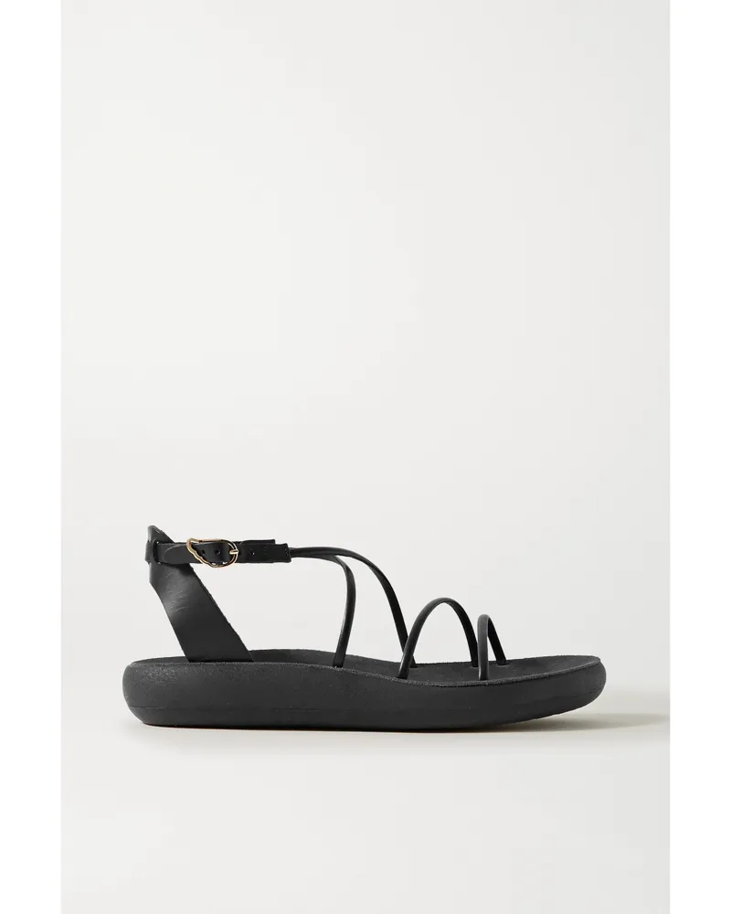 Ancient Greek Sandals Anastasia Sandalen Aus Leder - Schwarz Schwarz
