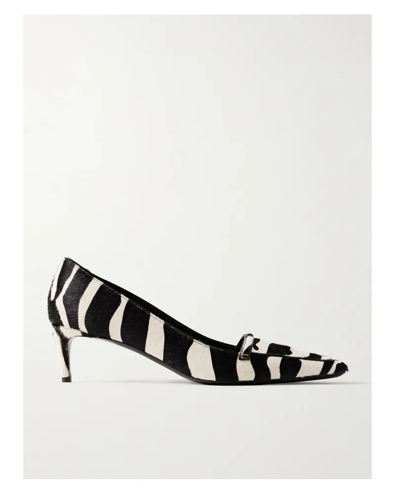 KHAITE Celia Zebra-print Calf Hair Pumps - Animal Print Animal