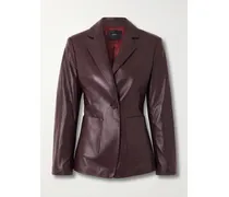 Glenview Blazer Aus Leder - Lila