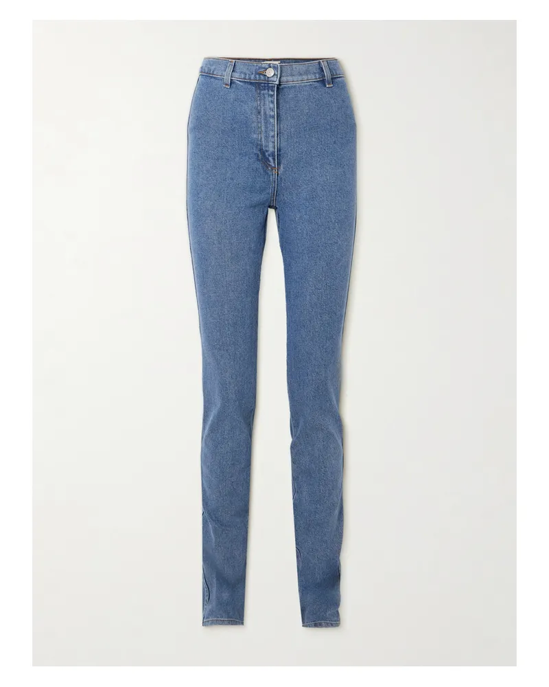 Magda Butrym Hoch Sitzende Jeans Mit Geradem Bein - Blau Blau
