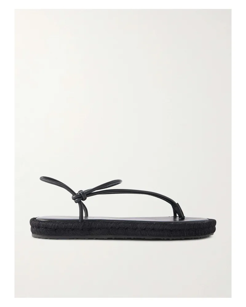 Gianvito Rossi Leather Sandals - Black Black