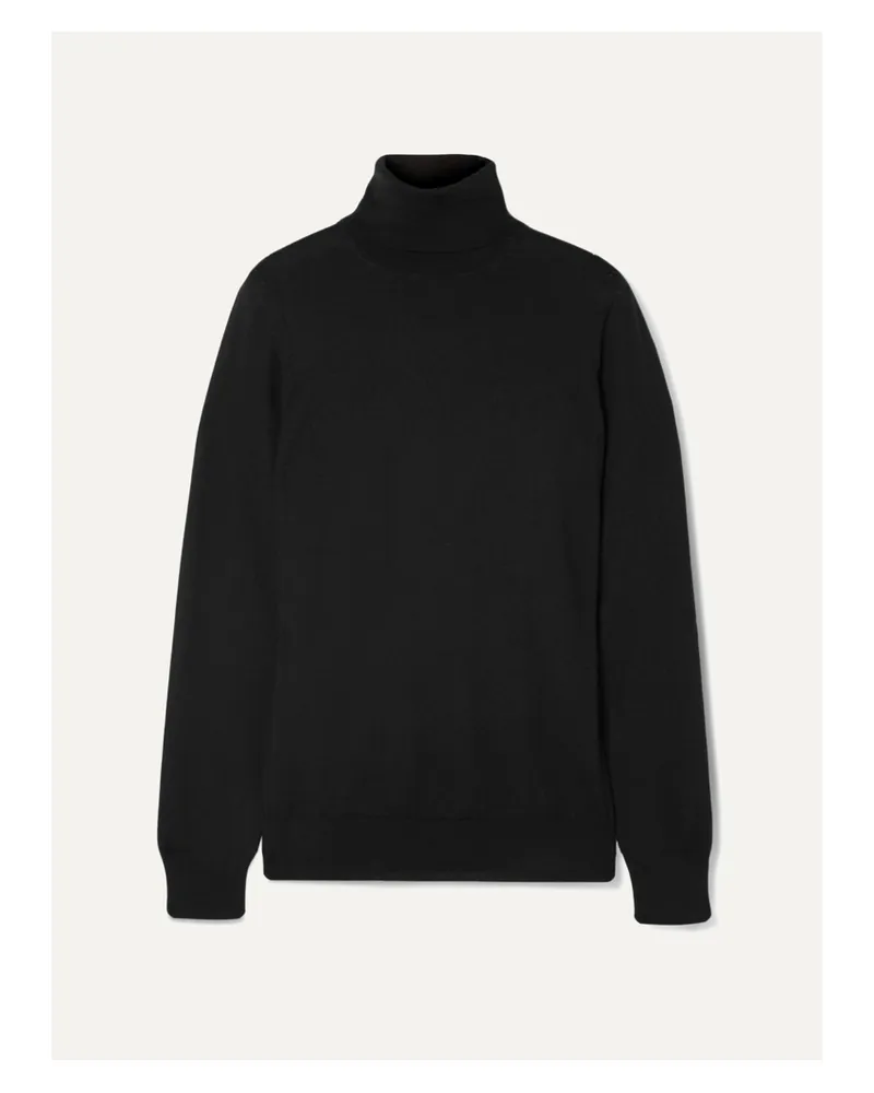 Loro Piana Rollkragenpullover Aus Kaschmir - Schwarz Schwarz