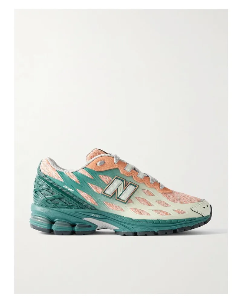 New Balance 1906w Sneakers Aus Gummi Und Mesh Mit Velourslederbesätzen - Grün Grün