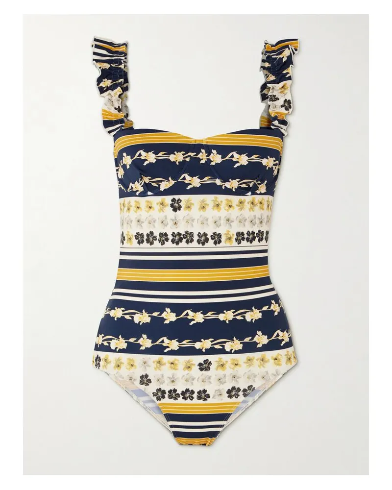 La DoubleJ Boop Bedruckter Badeanzug Mit Bügeln - Mehrfarbig Mehrfarbig