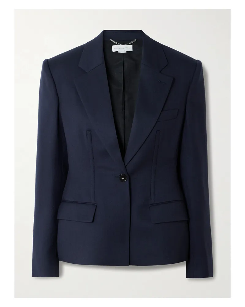 Stella McCartney Blazer Aus Wolle - Blau Blau