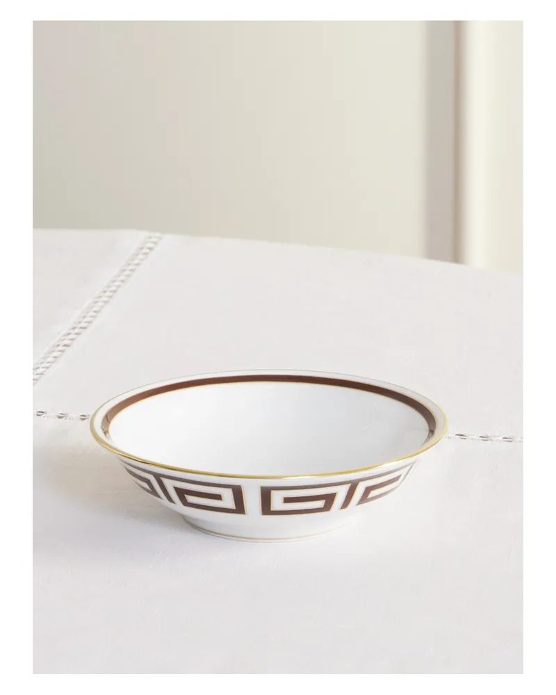 Ginori 1735 Gio Ponti Labirinto Porzellanschale - Weiß Weiß