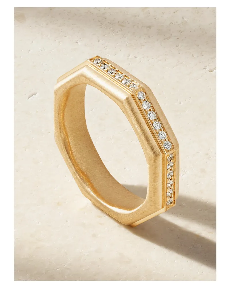 Marie Lichtenberg Baba Ring Aus 18 Karat Gold Mit Diamanten Gold