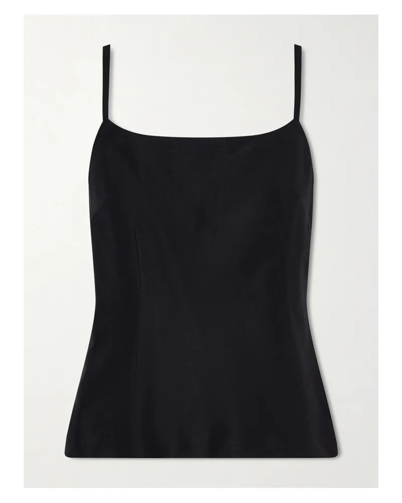 Brunello Cucinelli Top Aus Webstoff - Schwarz Schwarz