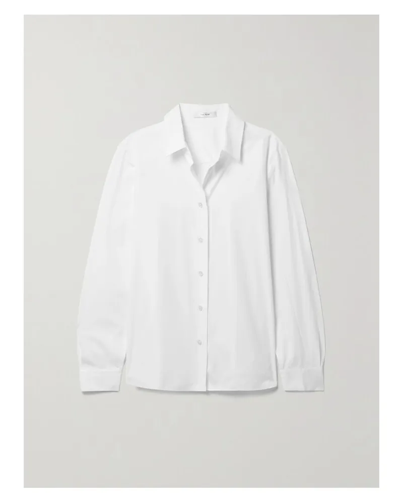The Row Sadie Hemd Aus Baumwollpopeline - Weiß Weiß