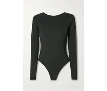 Fits Everybody Long Sleeve Low Back Bodysuit – Onyx – Body