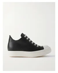 Rick Owens Sneakers aus Leder Schwarz