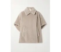 Tebe Cape Aus Einer Alpakawollmischung - Neutral