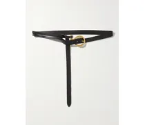 Taillengürtel Aus Leder - Schwarz