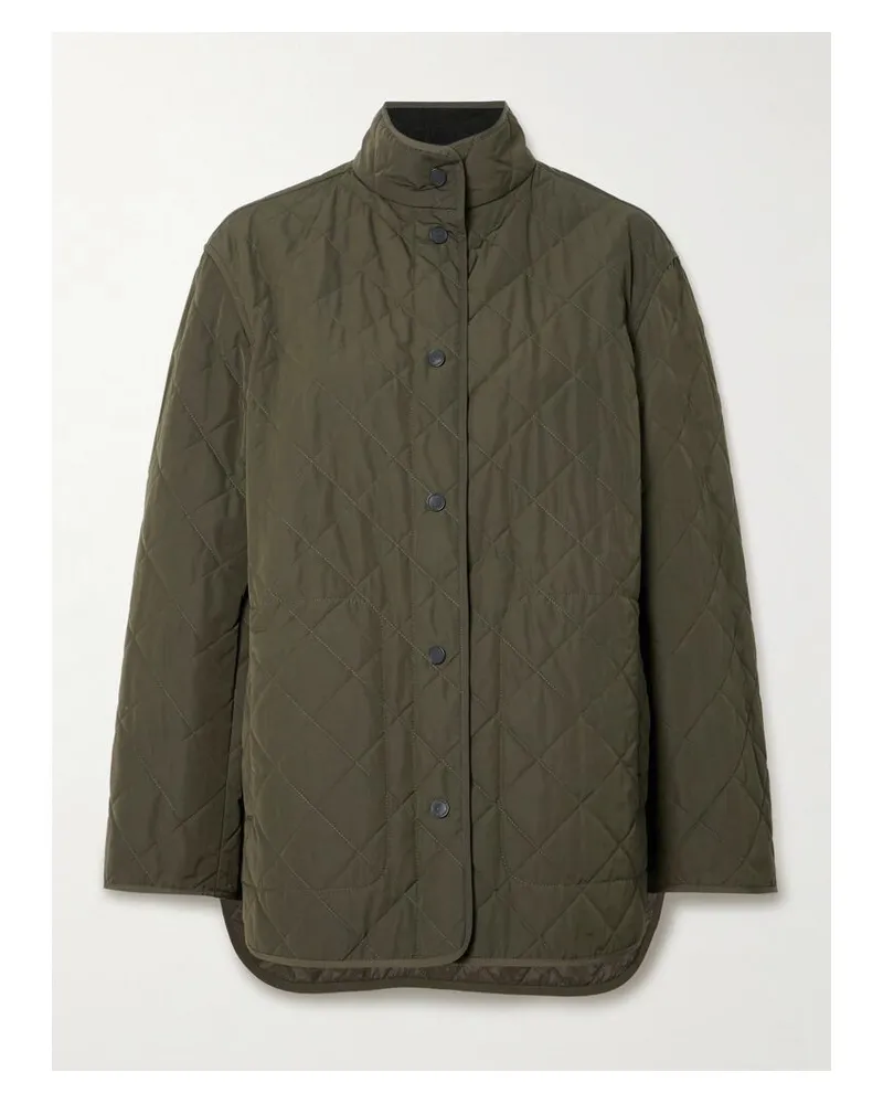 PURDEY Steppjacke Aus Shell - Grün Grün