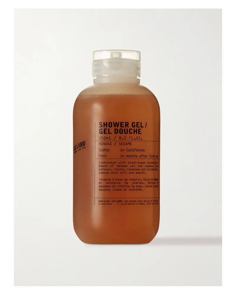 Le Labo Shower Gel – Hinoki, 250 Ml – Duschgel Farblos