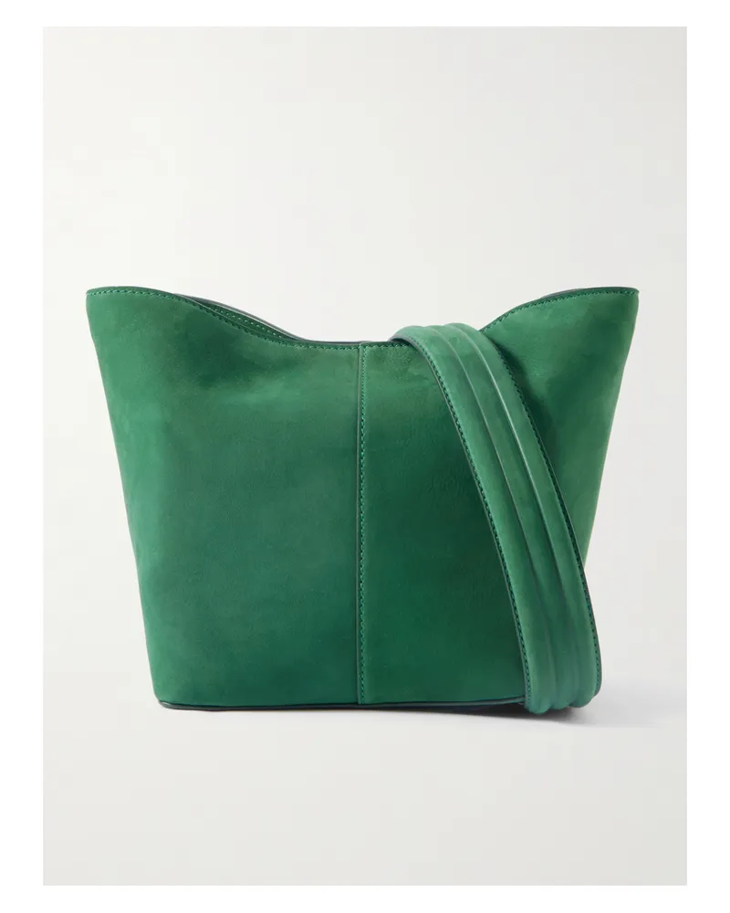 Métier Twist 18 Nubuck Bucket Bag - Green Green