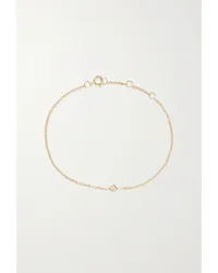 Stone & Strand Armband aus  mit Diamant Gold