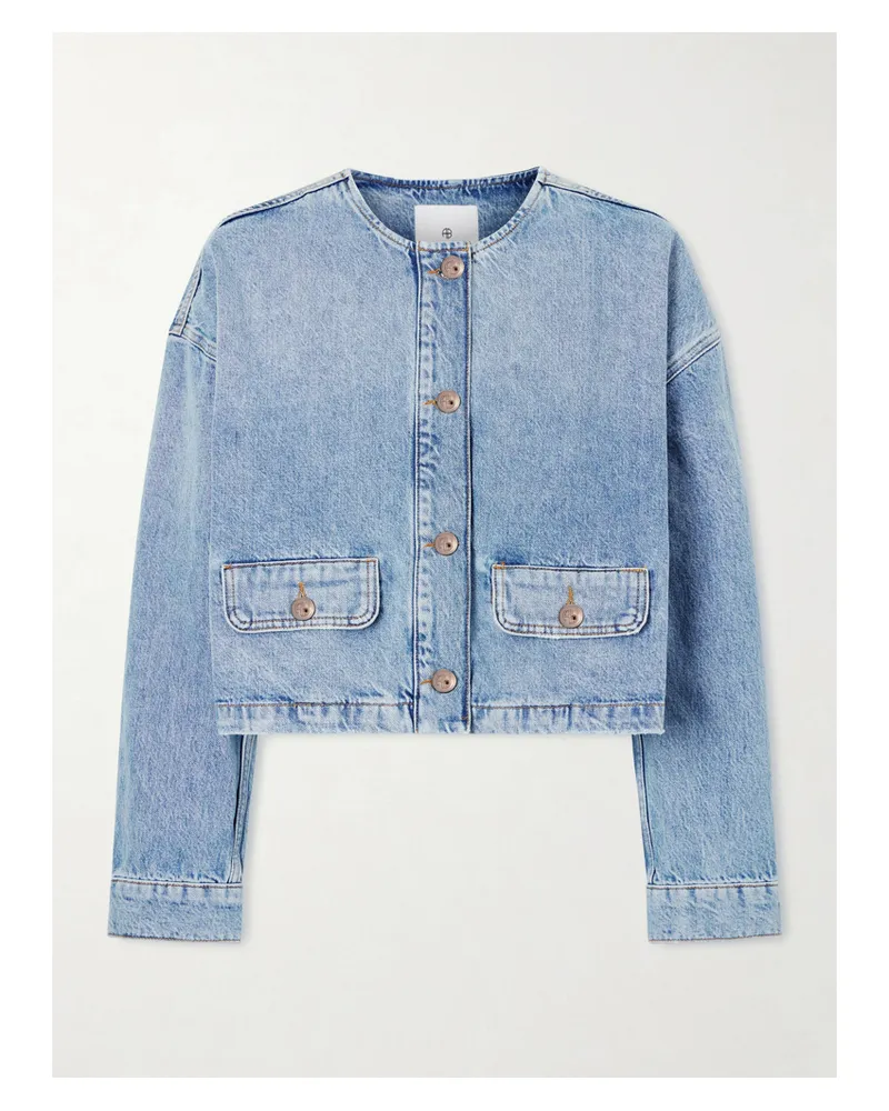 Anine Bing Blanche Jeansjacke - Blau Blau