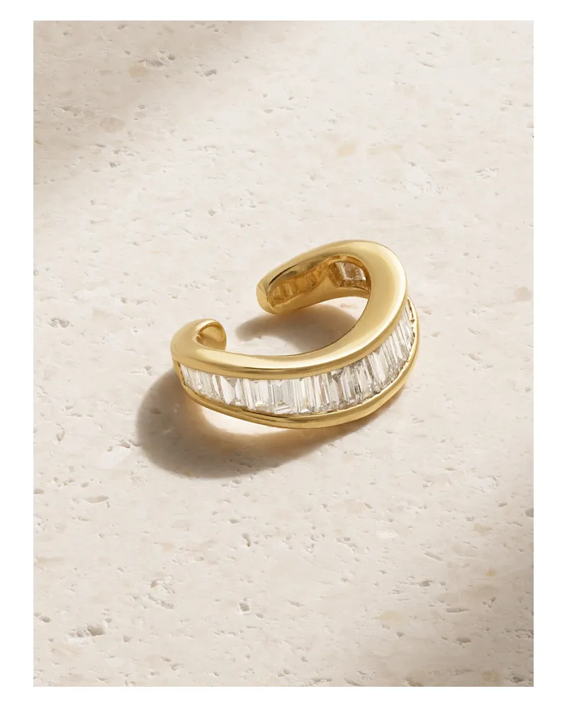 ANITA KO Ear Cuff Aus 18 Karat Gold Mit Diamanten Gold