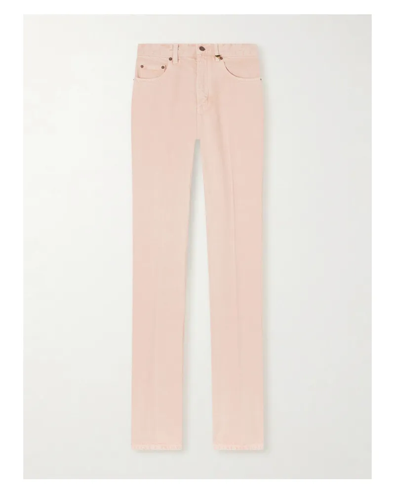 Chloé High-rise Slim-leg Jeans - Pink Pink