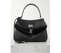 Rodeo Mini Leather Tote - Black