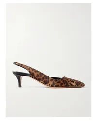 Isabel Marant Piery Slingback-pumps aus Kalbshaar Animal-print