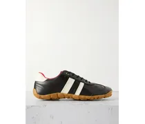 Sneakers Aus Leder - Schwarz