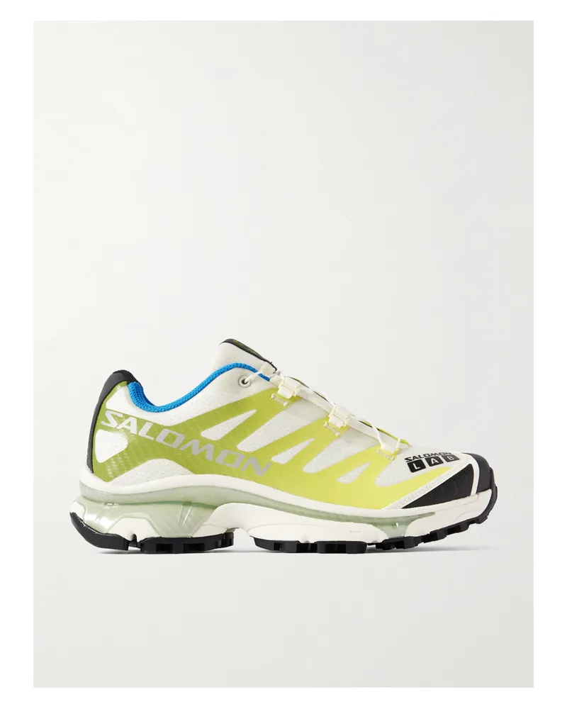 Salomon Xt-4 Og Sneakers Aus Mesh Mit Gummibesätzen - Creme Creme