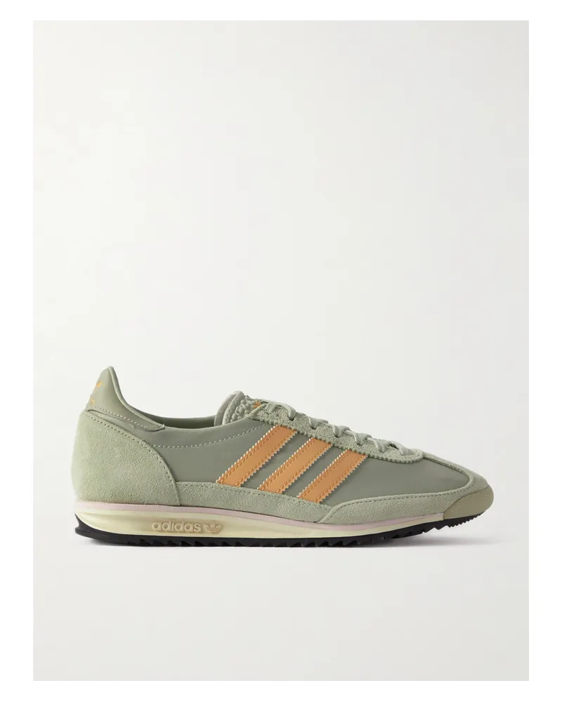 adidas Sl 72 Sneakers aus Nylon und Veloursleder Grau